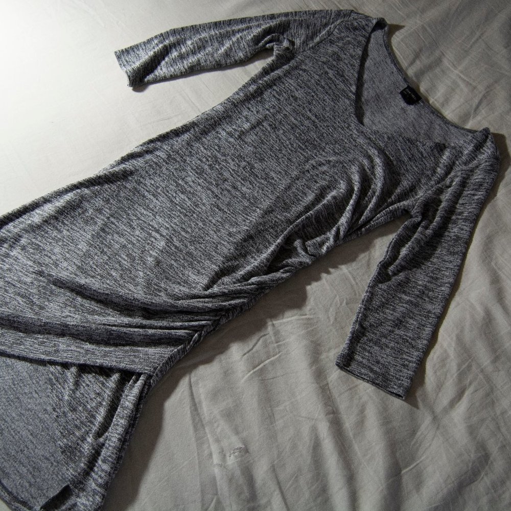 Gray Fitting Dress